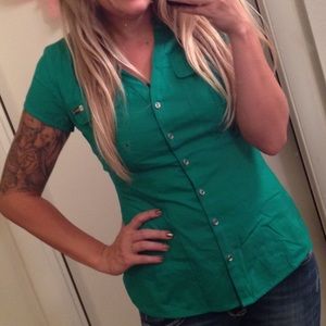 Express Tops - Brand new express short sleeve top Express Tops - Brand new express short sleeve top