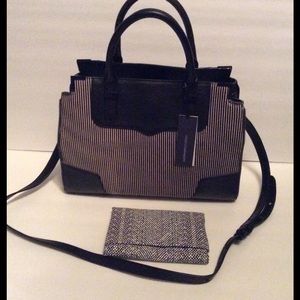 Rebecca Minkoff Handbags - Rebecca Minkoff Satchel Black/White NWT Rebecca Minkoff Handbags - Rebecca Minkoff Satchel Black/White NWT