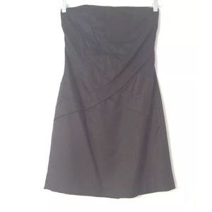Foley + Corinna Strapless Silk Cocktail Dress Foley + Corinna Strapless Silk Cocktail Dress