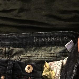 Dark blue denim jeans Dark blue denim jeans