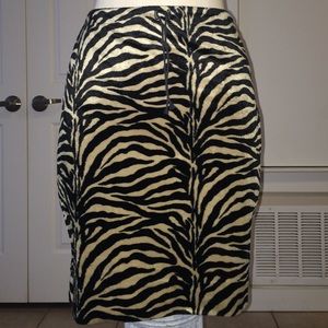 Betsey Johnson ❤️ Zebra Drawstring Skirt Betsey Johnson ❤️ Zebra Drawstring Skirt