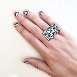 Pamela Love Jewelry - 🎉HP🎉Pamela Love Day Of The Dead Cocktail Ring Pamela Love Jewelry - 🎉HP🎉Pamela Love Day Of The Dead Cocktail Ring