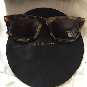 Karen Walker Accessories - 🆕 karen walker "deep freeze" sunnies in tortoise Karen Walker Accessories - 🆕 karen walker "deep freeze" sunnies in tortoise