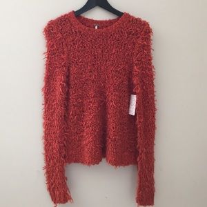 Free People Sweaters - Free People orange knit sweater Free People Sweaters - Free People orange knit sweater
