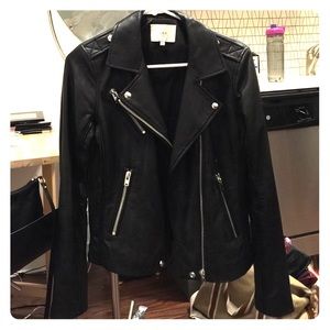 Iro black leather biker Tara jacket Iro black leather biker Tara jacket