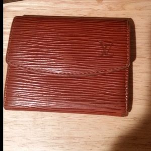 Authentic Louis Vuitton epi wallet Authentic Louis Vuitton epi wallet