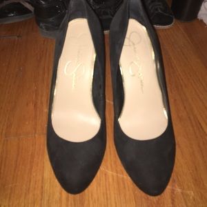 Jessica Simpson Black Suede Pumps Jessica Simpson Black Suede Pumps