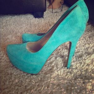 Tiffany Blue | Suede pumps | Jessica Simpson | 7.5 Tiffany Blue | Suede pumps | Jessica Simpson | 7.5