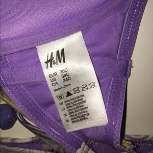 H M Swim Sold Out Marbled Bikini Poshmark