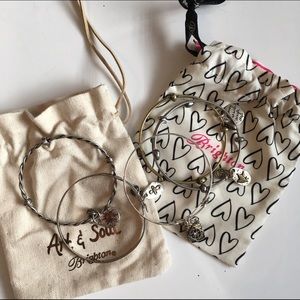 Brighton Jewelry - Lot of 5 brand new Brighton bangles, in dust bags Brighton Jewelry - Lot of 5 brand new Brighton bangles, in dust bags