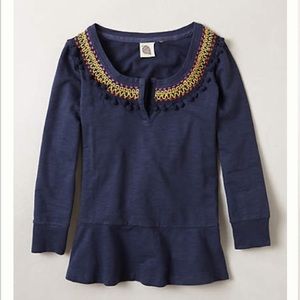 Anthropologie Tops - Anthropologie NWOT Toorie embrodiered top Anthropologie Tops - Anthropologie NWOT Toorie embrodiered top