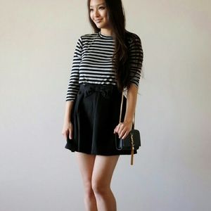 Dresses & Skirts - Black bow skater skirt and necklace bundle Dresses & Skirts - Black bow skater skirt and necklace bundle