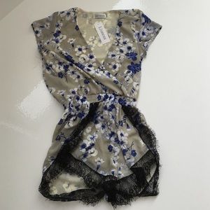 Dresses & Skirts - floral romper size xs Dresses & Skirts - floral romper size xs