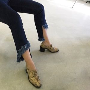 Freelance Classics Shoes - Vintage Python Skin Loafers Freelance Classics Shoes - Vintage Python Skin Loafers