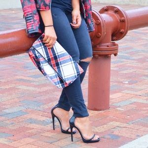 424 Fifth Handbags - Plaid clutch 424 Fifth Handbags - Plaid clutch