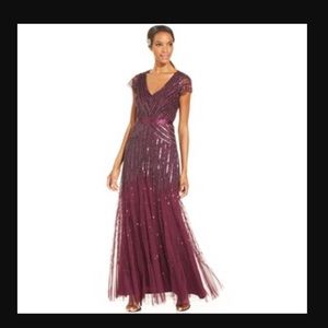 Adrianna Papell Beaded Sequins Dress Adrianna Papell Beaded Sequins Dress