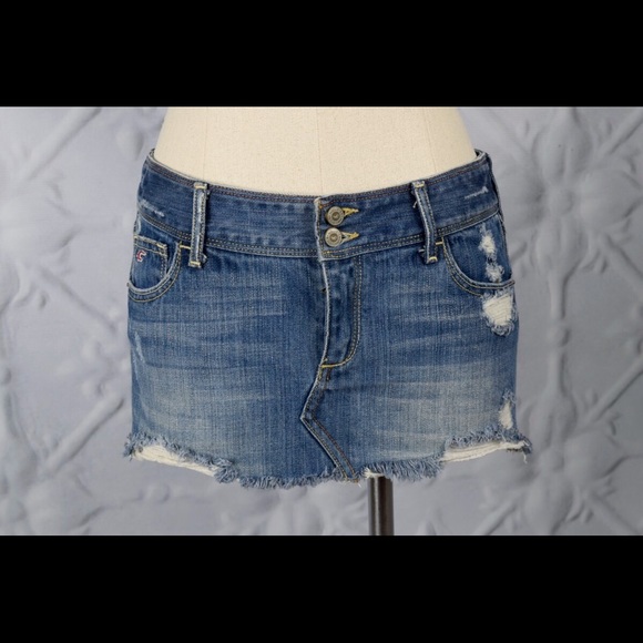 75 off Hollister Dresses & Skirts Hollister denim skirt from Kate's