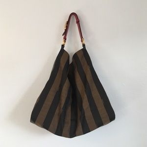 FENDI Handbags - FENDI Purse with Red Strap FENDI Handbags - FENDI Purse with Red Strap
