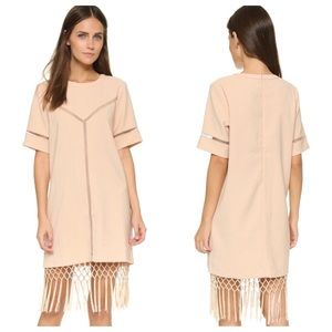 Dresses & Skirts - NWT Nude Pink Fringe Dress Dresses & Skirts - NWT Nude Pink Fringe Dress