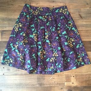 J. Crew Floral Print Skirt J. Crew Floral Print Skirt