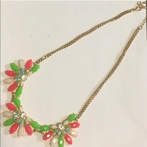 Neon statement necklace! Neon statement necklace!