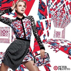Peter Pilotto for Target clear clutch Peter Pilotto for Target clear clutch