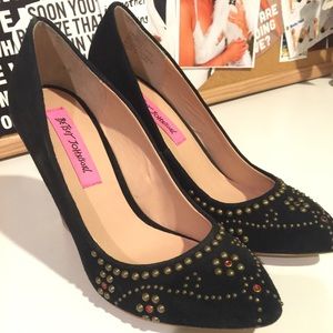 Betsey Johnson Shoes - Betsy Johnson Suede Wedges Betsey Johnson Shoes - Betsy Johnson Suede Wedges