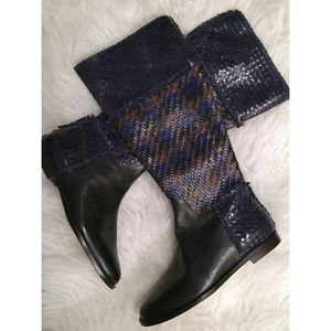 Cole Haan Shoes - SALE ❤️ Cole Haan Woven Leather Multi-Color Boots Cole Haan Shoes - SALE ❤️ Cole Haan Woven Leather Multi-Color Boots