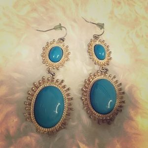 belk Jewelry - Turquoise statement earrings belk Jewelry - Turquoise statement earrings