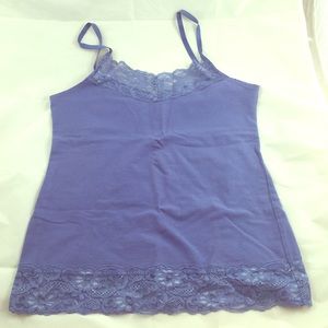 Romy Tops - ⬇️ Blue Lace Cami Romy Tops - ⬇️ Blue Lace Cami