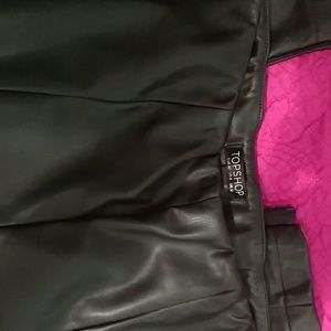Topshop Faux leather pants Topshop Faux leather pants