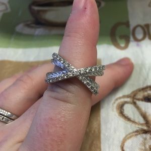 David Yurman crossover diamond ring David Yurman crossover diamond ring