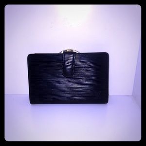 Quick Sale- Vintage Louis Vuitton Black Epi Wallet Quick Sale- Vintage Louis Vuitton Black Epi Wallet
