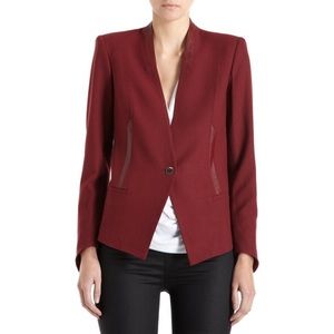 Helmut Lang Jackets & Blazers - • Helmut Lang burgundy blazer size 2 • Helmut Lang Jackets & Blazers - • Helmut Lang burgundy blazer size 2 •