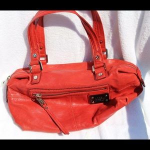 L.A.M.B red leather satchel L.A.M.B red leather satchel