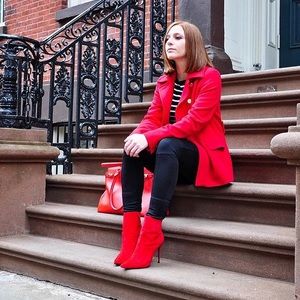 ALDO Shoes - Aldo Red Booties ALDO Shoes - Aldo Red Booties