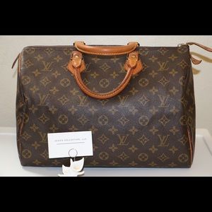 Authentic Louis Vuitton Speedy 35 Monogram Authentic Louis Vuitton Speedy 35 Monogram