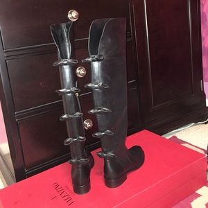 Valentino Shoes - Valentino Bow Over the Knee Boot (36) Valentino Shoes - Valentino Bow Over the Knee Boot (36)