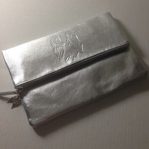 NWOT Victoria's Secret silver clutch NWOT Victoria's Secret silver clutch