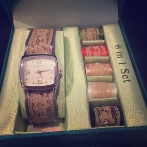 Hillard and Hanson Accessories - Hillary and Hanson Watch/Changeable Bands! Hillard and Hanson Accessories - Hillary and Hanson Watch/Changeable Bands!