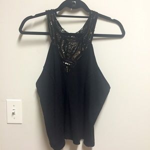 Urban Outfitters Silence & Noise Beaded Tank Top Urban Outfitters Silence & Noise Beaded Tank Top