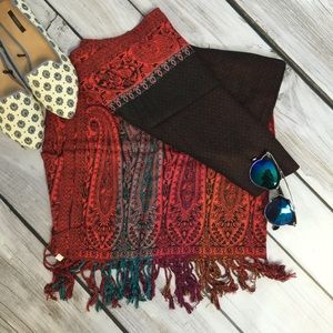 Accessories - Multi-colored pashmina scarf Accessories - Multi-colored pashmina scarf