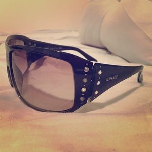 Versace Black Sunglasses Versace Black Sunglasses