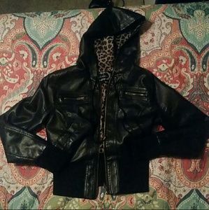 Ambiance Apparel Jackets & Blazers - Black Leather Jacket Ambiance Apparel Jackets & Blazers - Black Leather Jacket