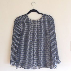 J. Crew Tops - J. CREW Patterned Blouse J. Crew Tops - J. CREW Patterned Blouse