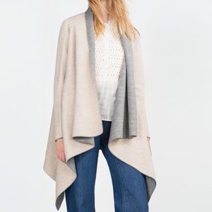 Zara Sweaters - Zara Two-faced Cardigan Sweater Zara Sweaters - Zara Two-faced Cardigan Sweater