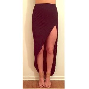 LF Dresses & Skirts - LF high slit black maxi LF Dresses & Skirts - LF high slit black maxi