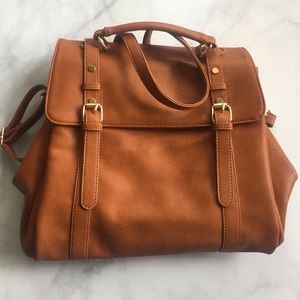 Sole Society Handbags - Cognac color messenger bag Sole Society Handbags - Cognac color messenger bag