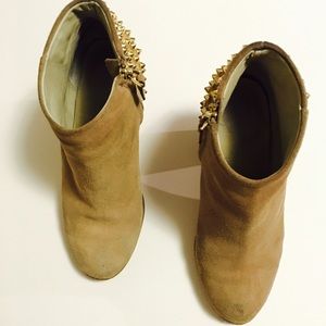Zara studded ankle booties Zara studded ankle booties
