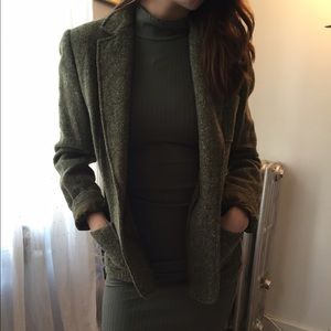  SUMMER SALE Tweed green vintage blazer SUMMER SALE Tweed green vintage blazer